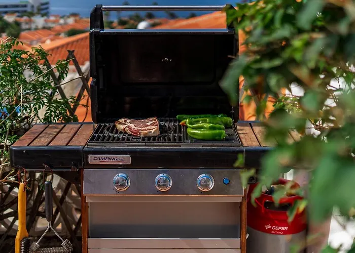 Tatil Evi с бассейном и видом на океан в Callao Salvaje.